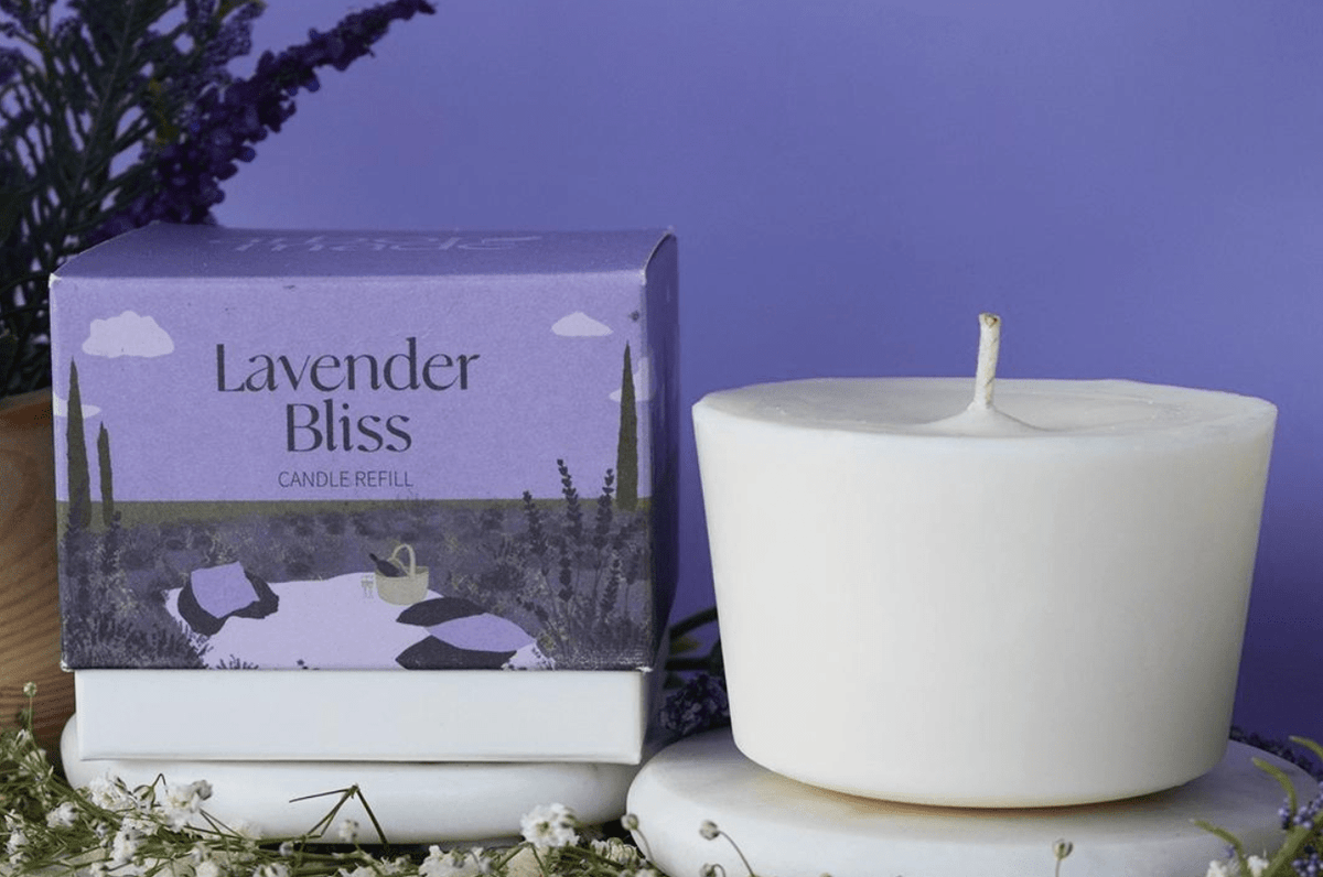 Eucalyptus + Bliss Plant-Based Candle Refill Kit
