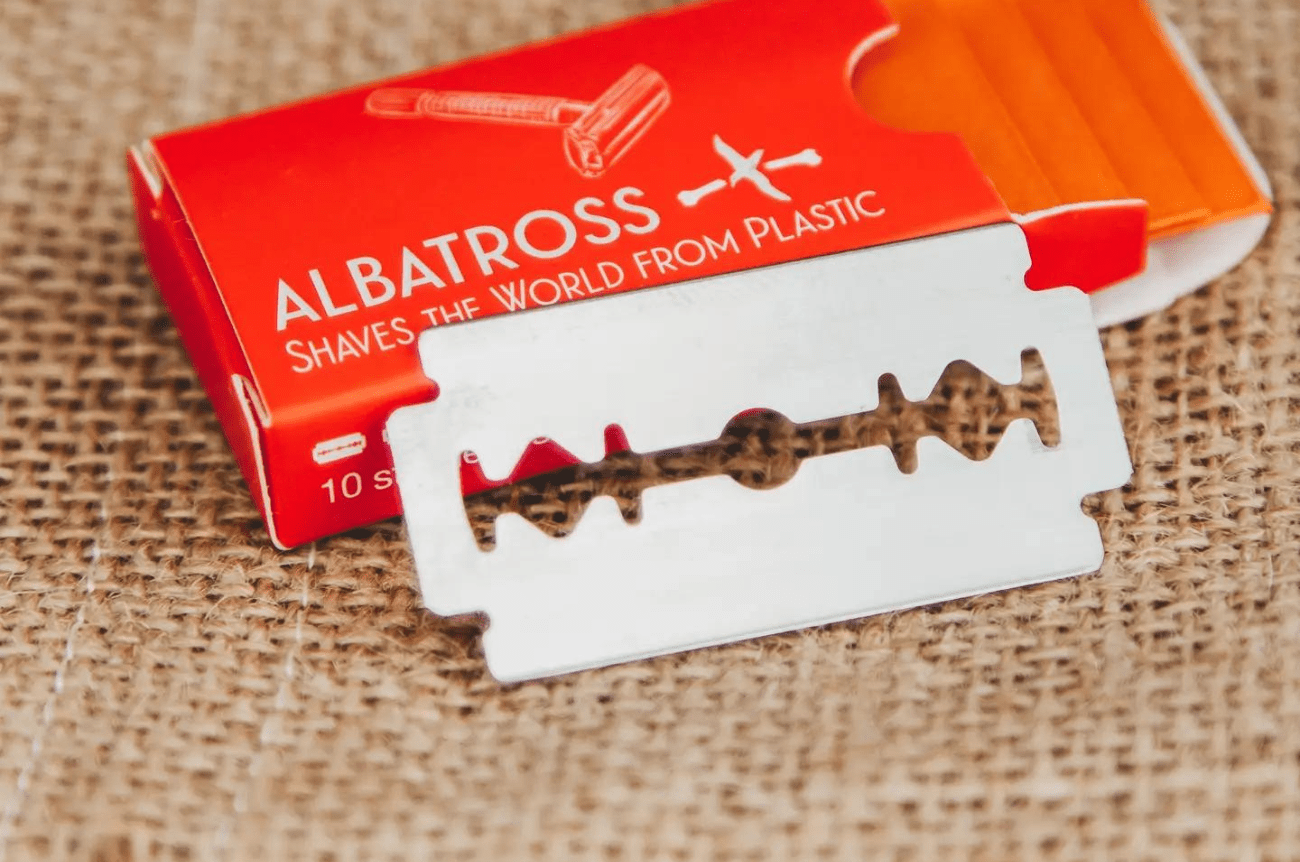 Albatross Stainless Steel Safety Razor Replacement Blades