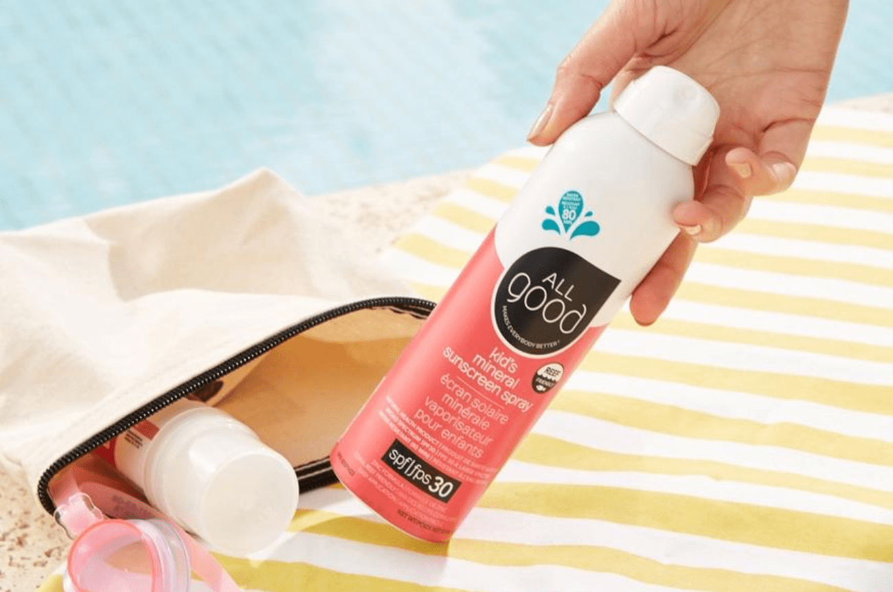 All Good Body Care Baby and Kids Mineral Sunscreen Spray SPF 30