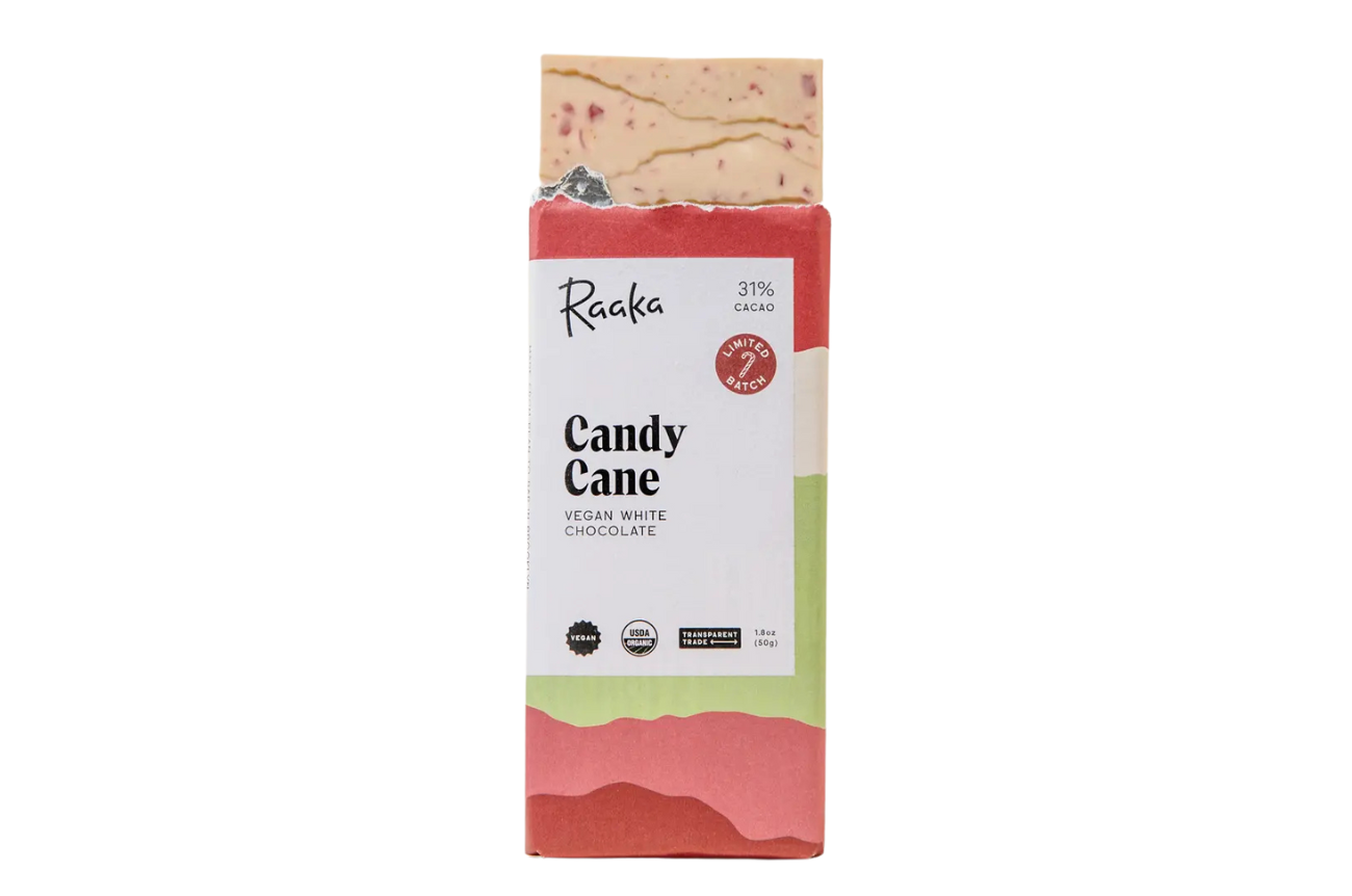 Candy Cane White Chocolate Bar