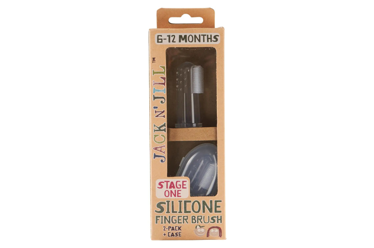 Stage 1 Silicone Finger Toothbrush- 2 Pack