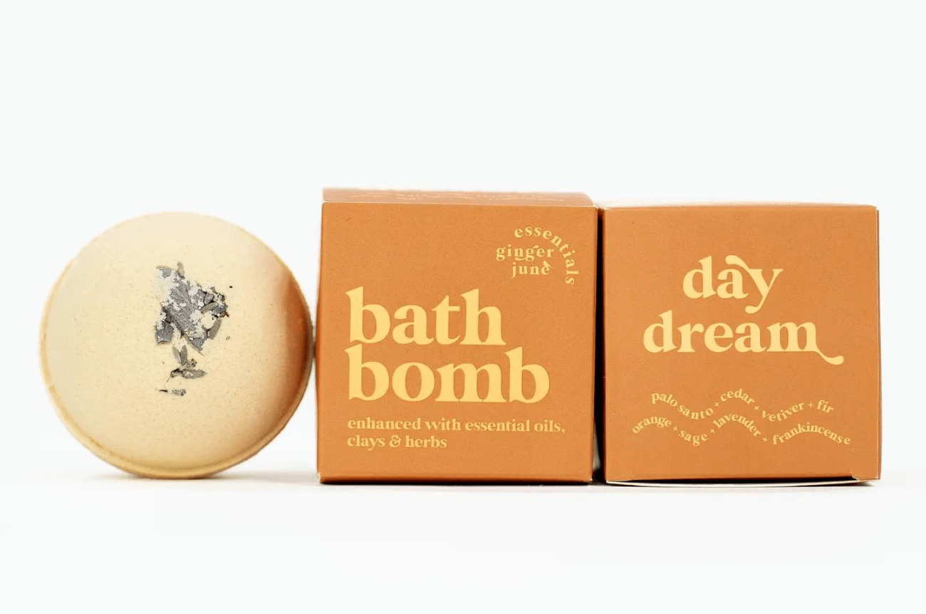 Ginger June Candle Co. Daydream Botanical Bath Bomb