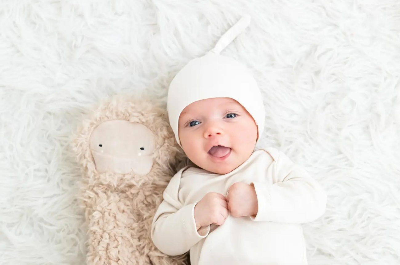 Organic Cotton Baby Knotted Hat