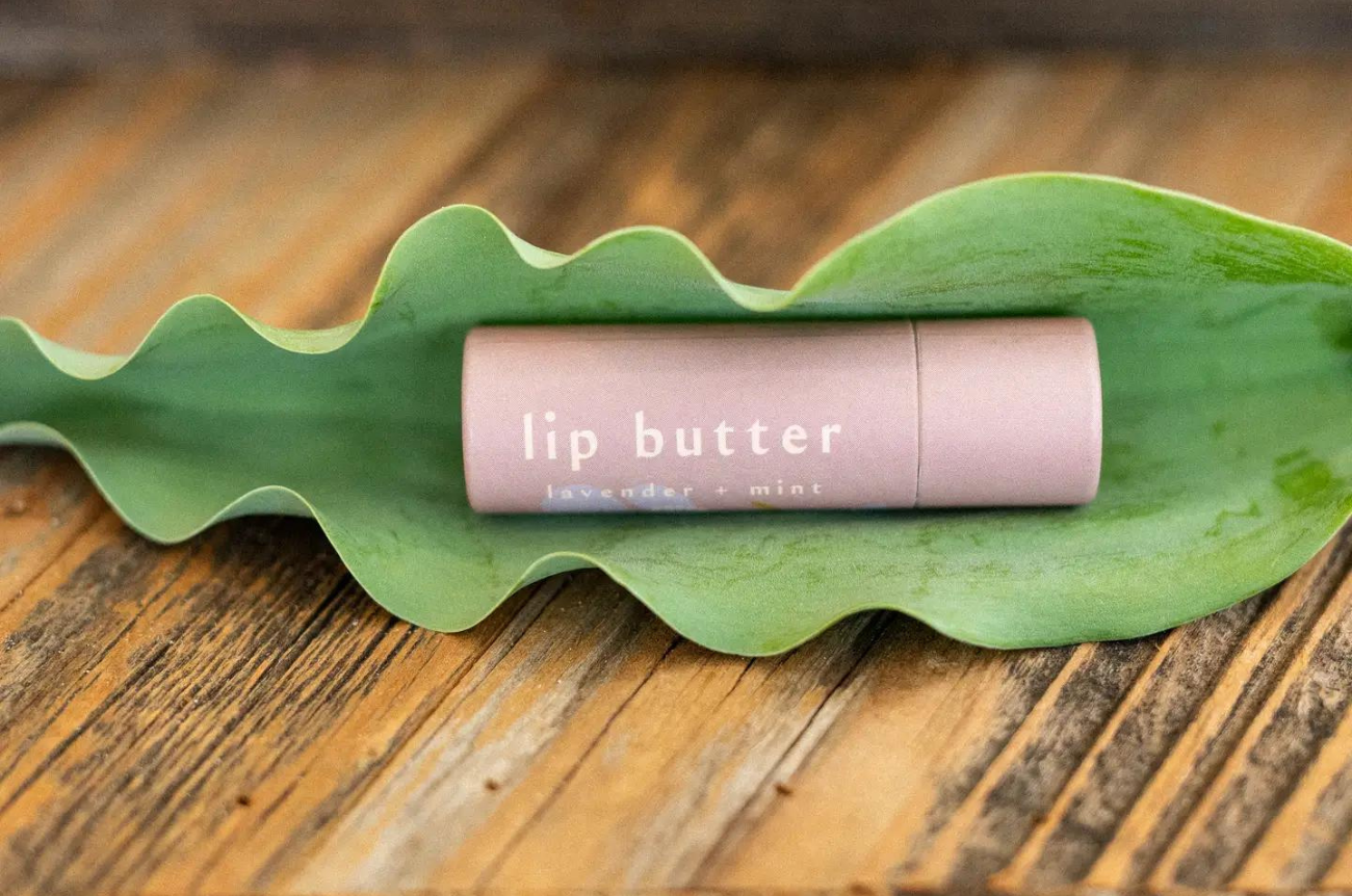 Lavender Peppermint Beeswax Lip Butter