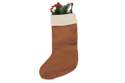 MagicLinen Cinnamon Zero-Waste Christmas Stocking