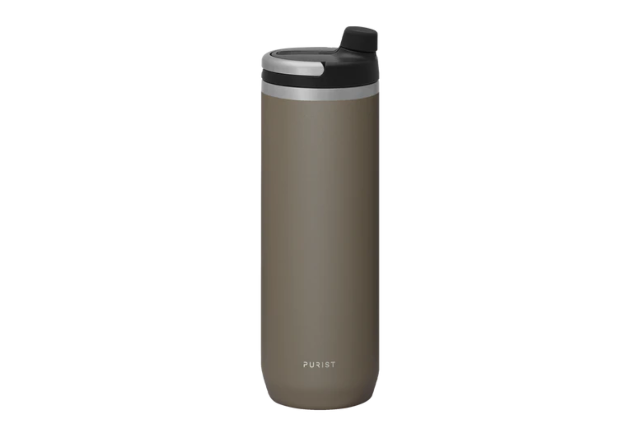 Double-Wall Vacuum Insulated Clay Water Bottle