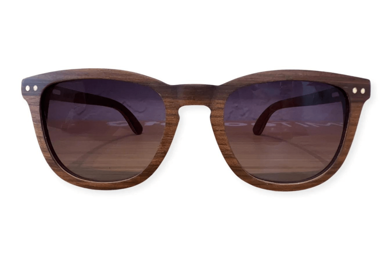 Tahoe Timber Koa / Dark Smoke Wooden Sunglasses- Aloha