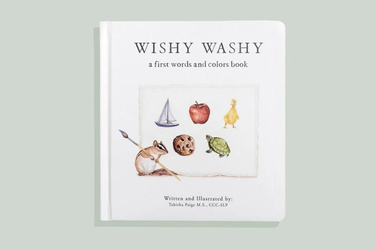 Wishy Washy - First Words and Colors Book